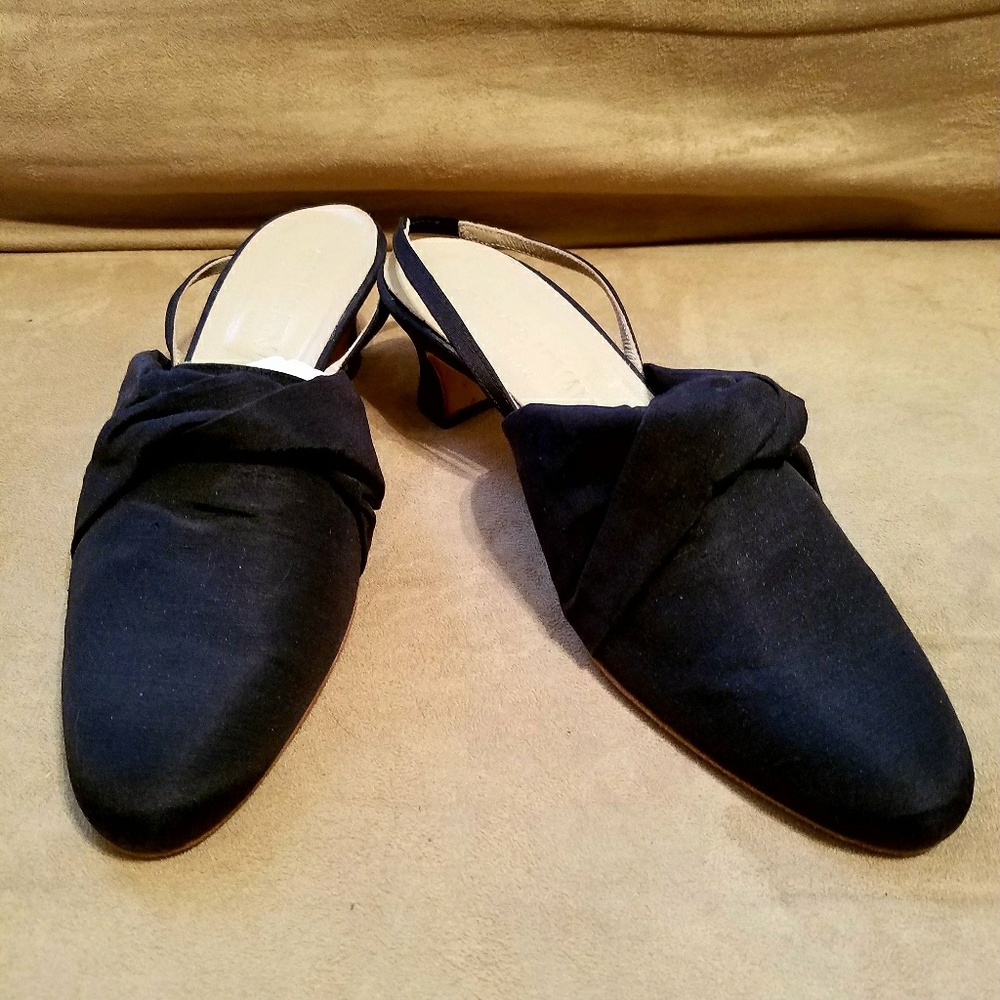 Giorgio Armani Sling Back Kitten Heels, US size 8